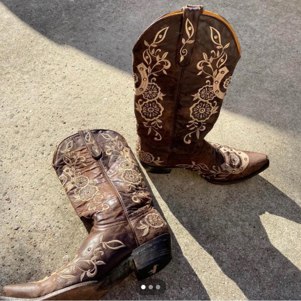 Women’s Lucky Old Gringo Cowboy Boots (9.5)